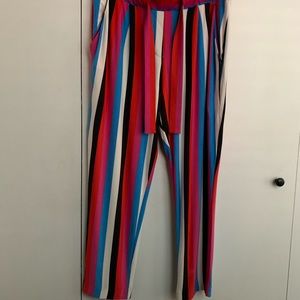 Express striped pants